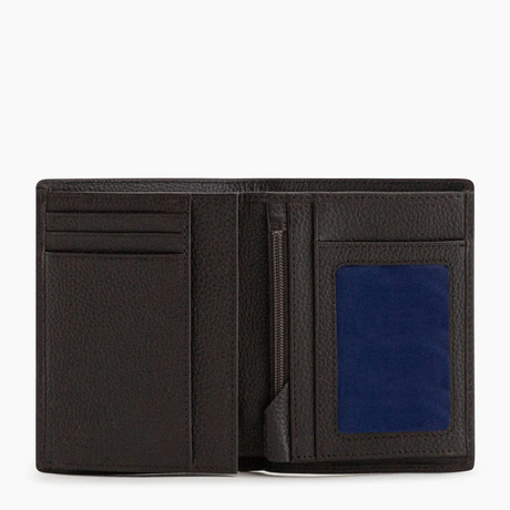 Portefeuille moyen Charles Marron café craie Le Tanneur – vue 2