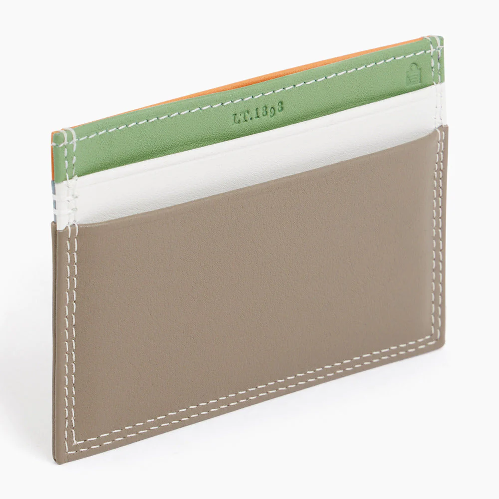 Porte cartes Martin Gris Multicolore Le Tanneur – vue 3