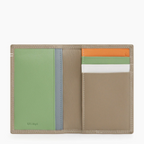 Porte cartes vertical Martin Taupe Multicolore Le Tanneur – vue 3