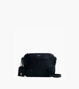 Sac bandoulière Romy en cuir grainé couleur Noir Le Tanneur