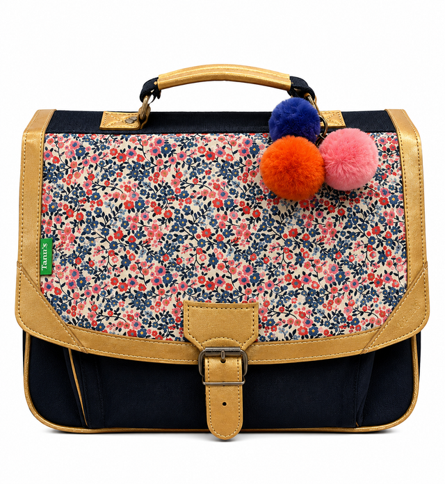 Cartable Antonia Bleu Marine 38 cm Tann's