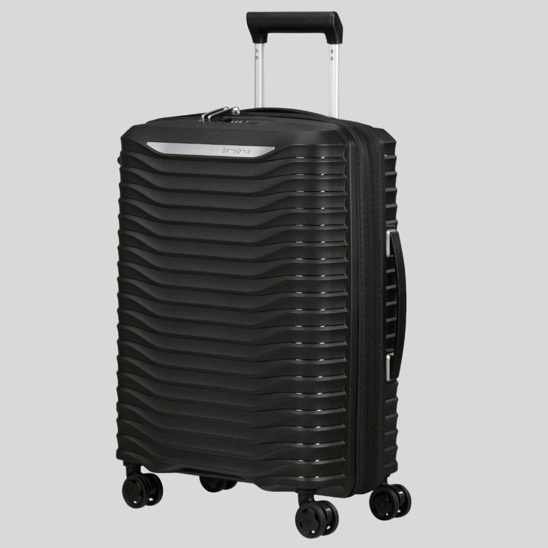 Valise cabine extensible Upscape 55 cm Noir Samsonite – vue 3