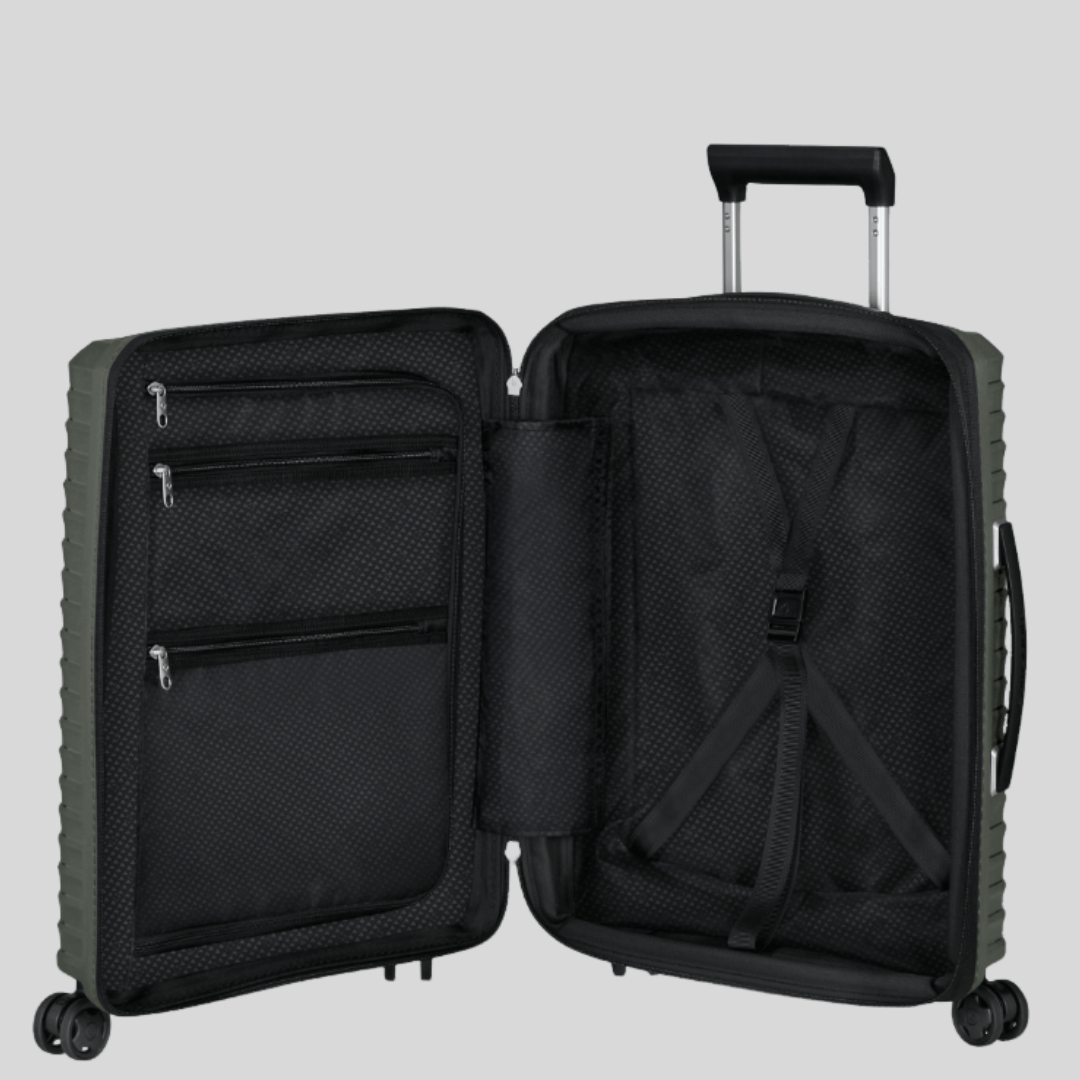 Valise cabine extensible Upscape 55 cm Climbing Ivy Samsonite – vue 2