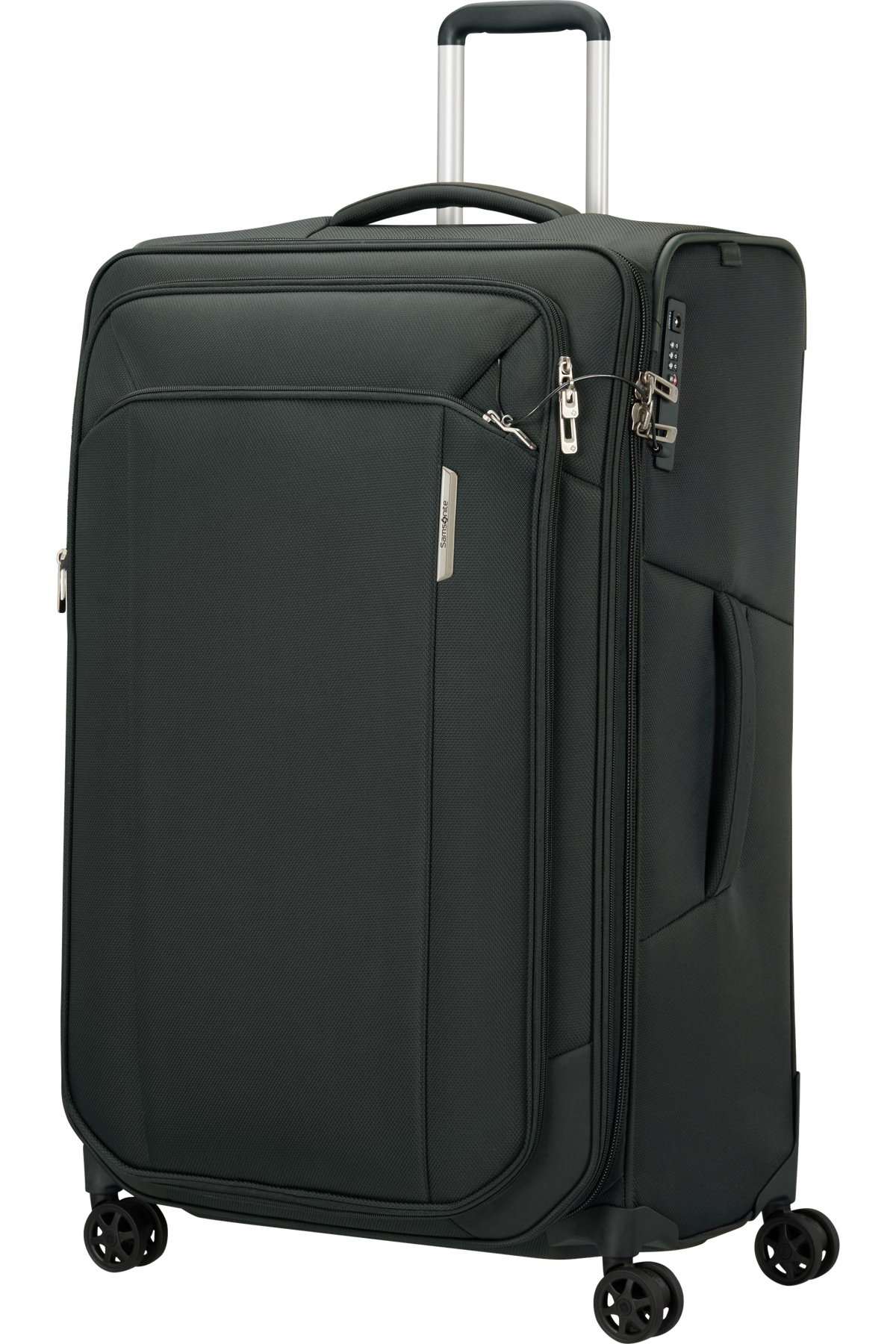 Valise medium séjour 4 roues extensible Respark 67 cm Kaki Samsonite