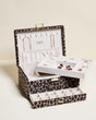 Boite à bijoux Denise velours Leopard Maison Scarlett
