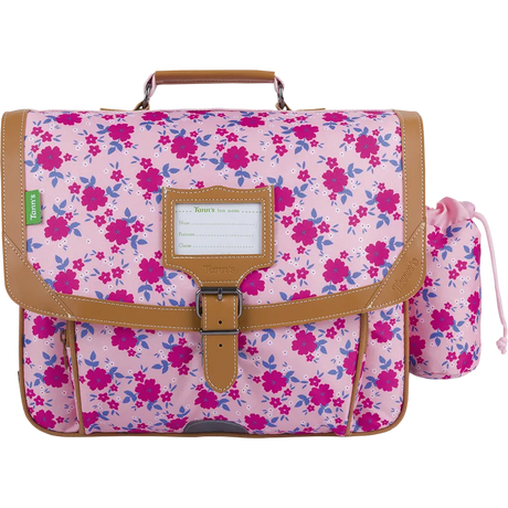 Cartable Aurore rose 38 cm Tann's