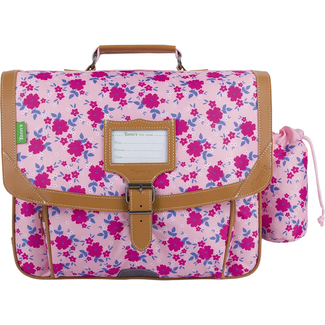 Cartable Aurore rose 38 cm Tann's