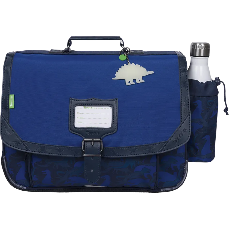 Cartable Basile gris 38 cm Tann's