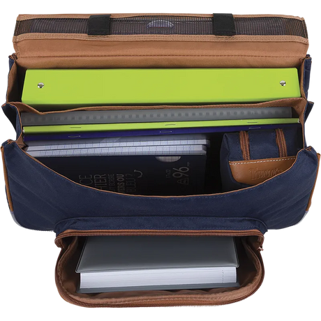Cartable Joy violet 38 cm Tann's – vue 2