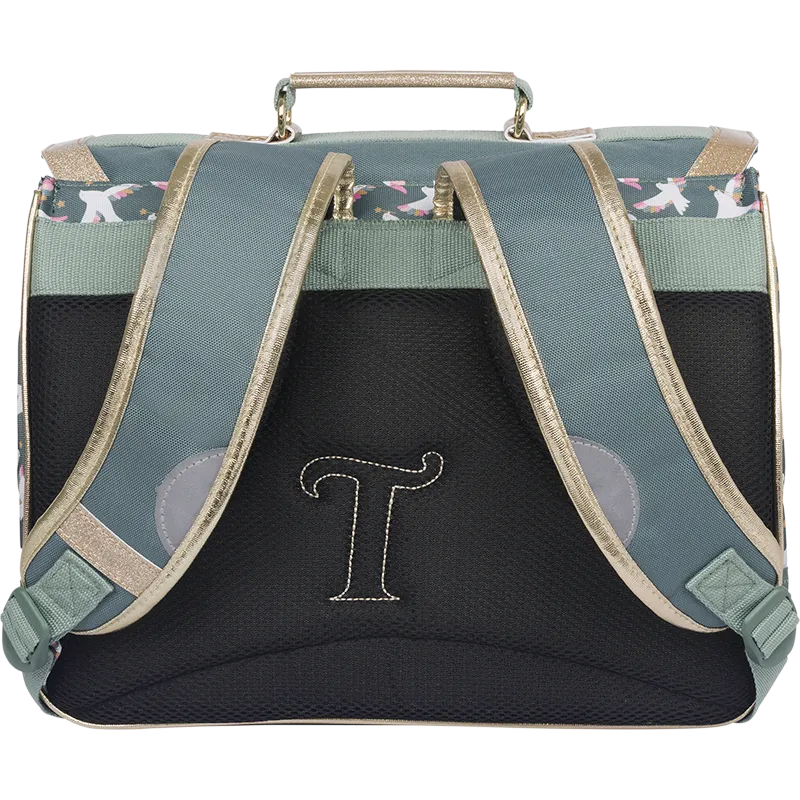 Cartable Noemie vert 38 cm Tann's – vue 3