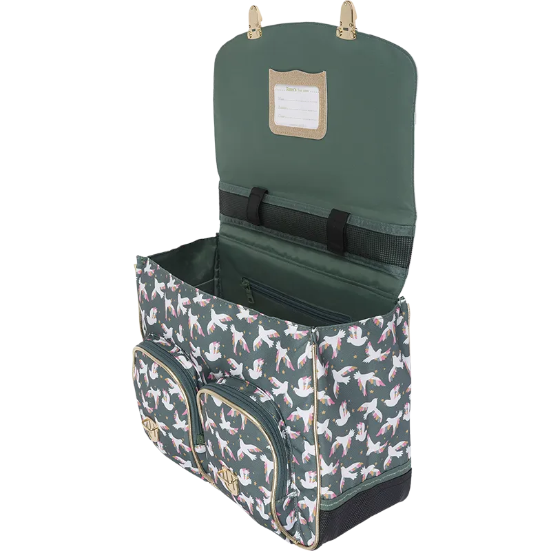 Cartable Noemie vert 38 cm Tann's – vue 4