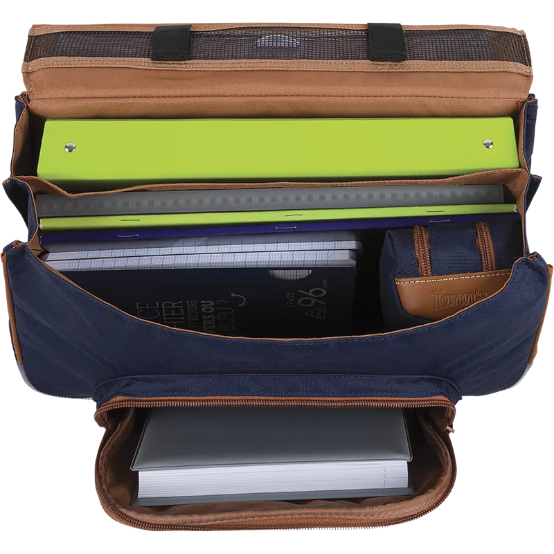 Cartable Sidonie bicolore 38 cm Tann's – vue 5