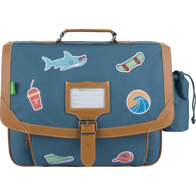 Cartable Stan vert 38 cm Tann's