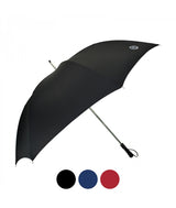 LANCEL PARAPLUIE  - Parapluie golf long Lancel à broderie Noir