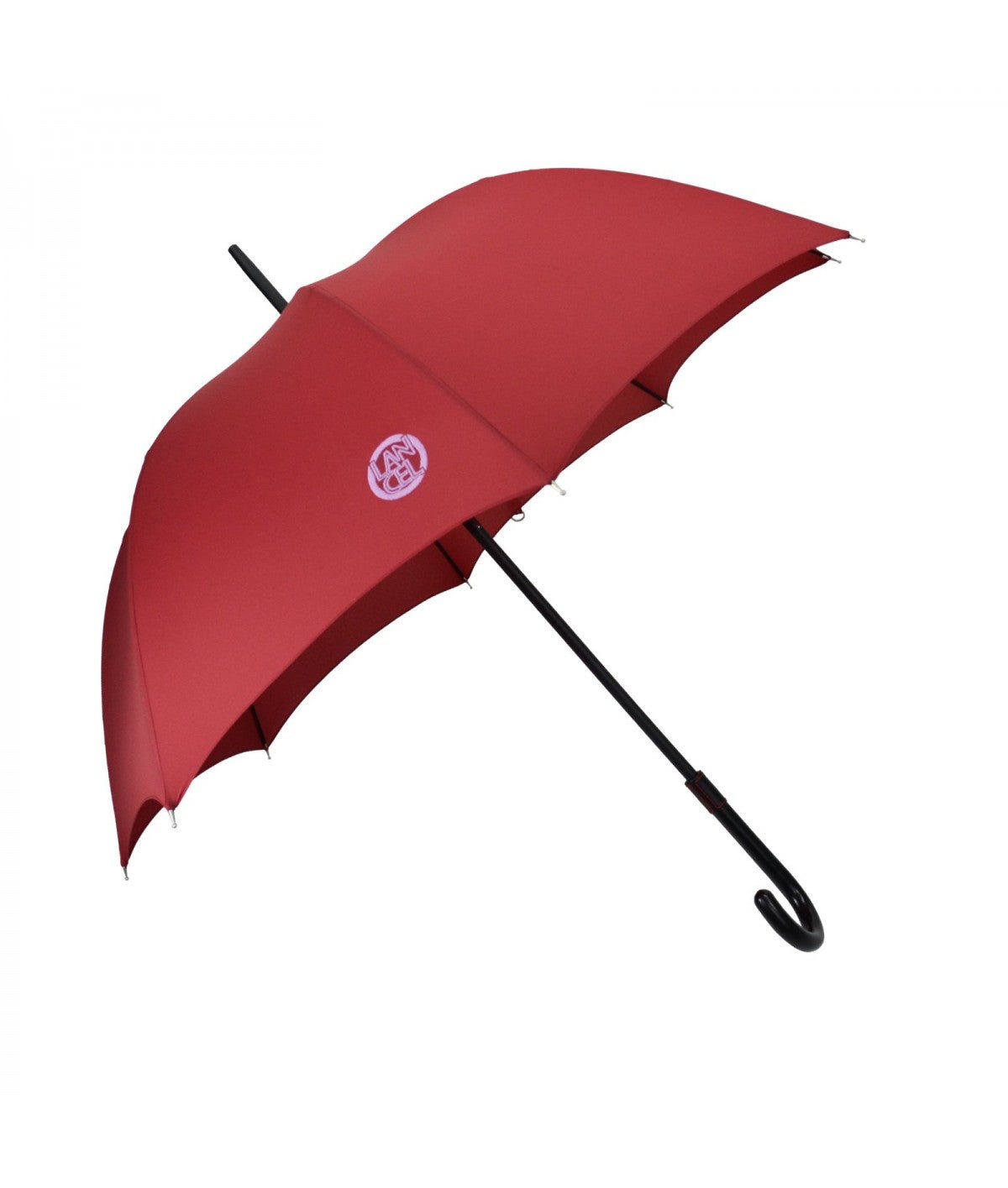 LANCEL PARAPLUIE - Parapluie long Lancel à broderie Rouge