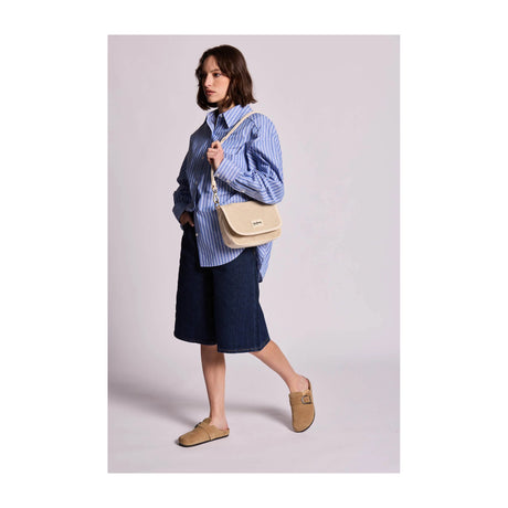 Sac Margault Tressage écru femme coton bio ecru Hindbag