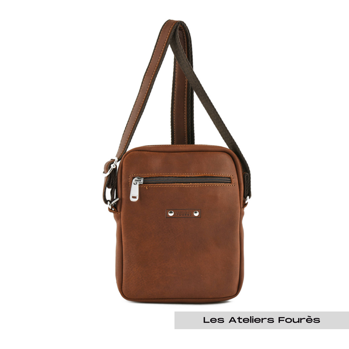 Sac bandoulière cuir Baroudeur Les Ateliers Fourès