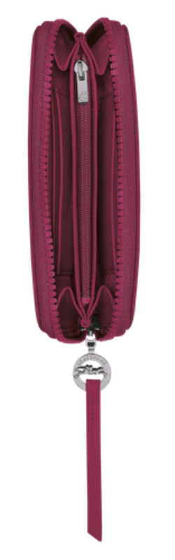 Portefeuille compact Le Pliage Néo Framboise Longchamp – vue 2