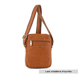 Sac bandoulière cuir Baroudeur Les Ateliers Fourès – vue 6