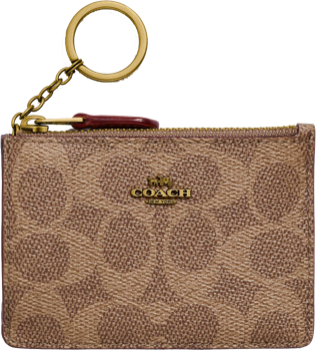Petite Maroquinerie étui pour carte d'identité Mini Skinny Coach