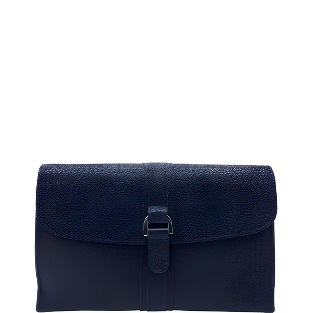 Portefeuille porte chéquier Le Foulonné Noir Longchamp