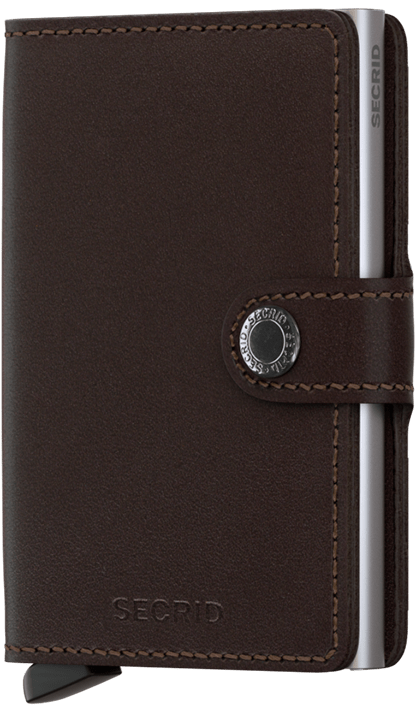 Porte cartes Miniwallet Original Chocolat Secrid