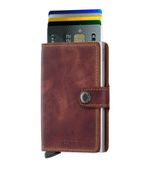 Porte cartes Miniwallet Vintage Brown Secrid – vue 4
