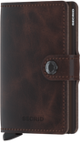 Porte cartes Miniwallet Vintage Chocolat Secrid