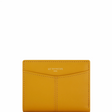 Porte cartes Charlotte Jaune osier Le Tanneur
