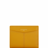 Porte cartes Charlotte Jaune osier Le Tanneur
