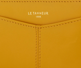 Porte cartes Charlotte Jaune osier Le Tanneur – vue 2