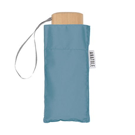 Parapluie pliant Bleu Gris Anatole