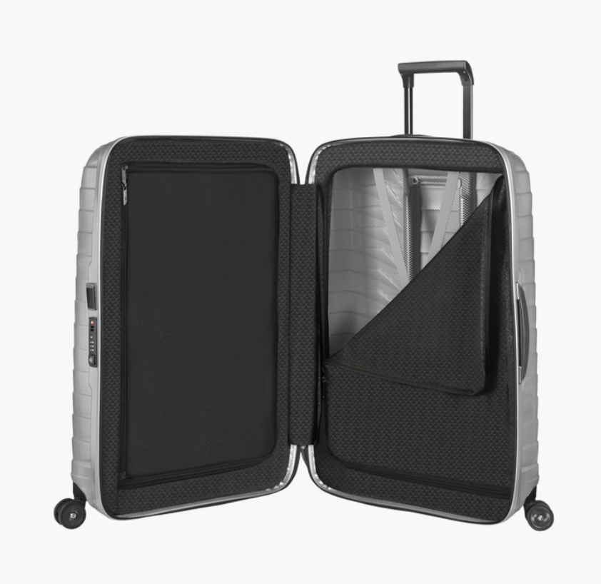Valise 69cm Proxis silver Samsonite – vue 4