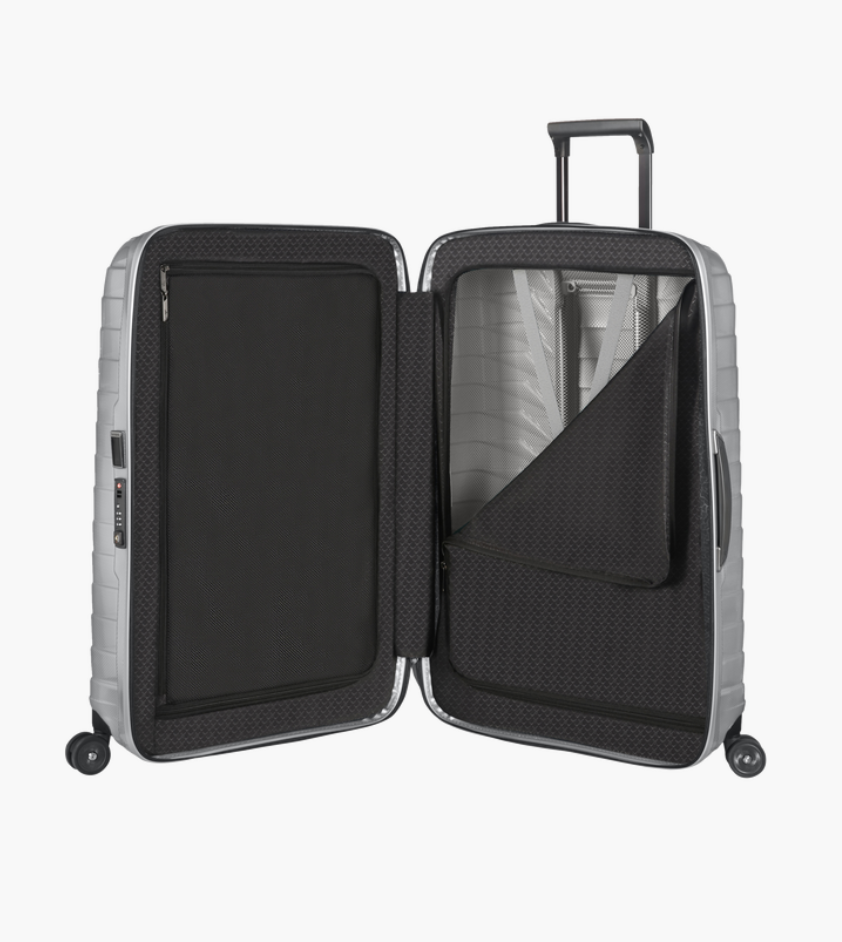 Valise 75cm Proxis silver Samsonite – vue 4
