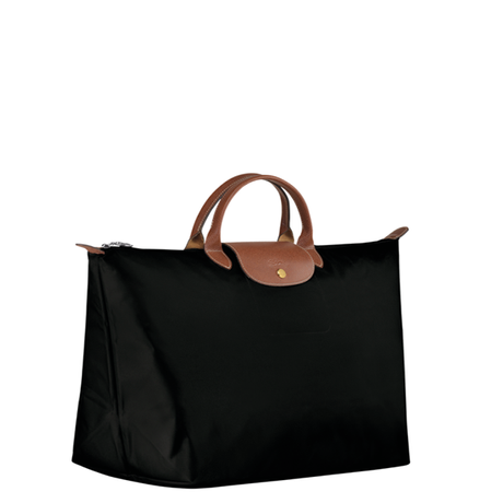 Le pliage sac de voyage L Noir Longchamp – vue 2