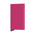 Porte cartes rose fuchsia powder Secrid
