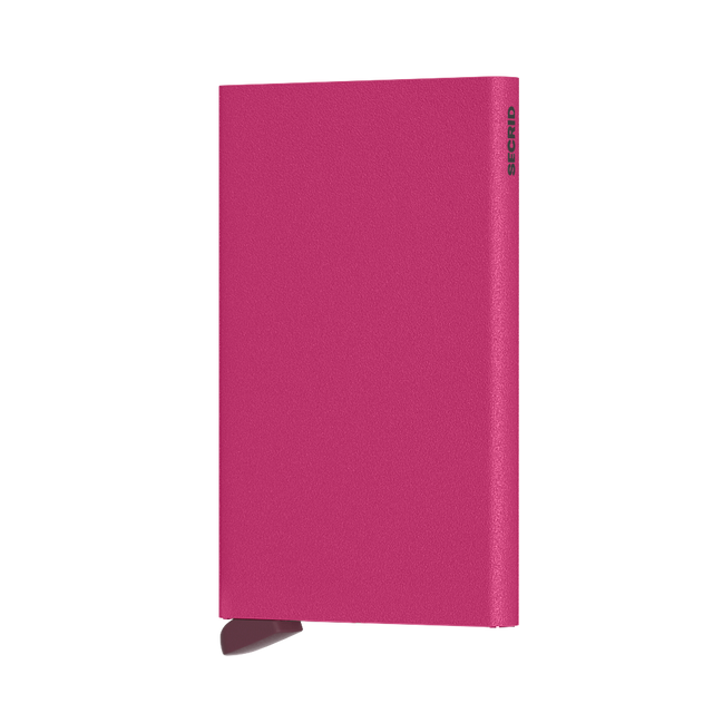 Porte cartes rose fuchsia powder Secrid