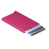 Porte cartes rose fuchsia powder Secrid – vue 3