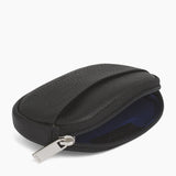 Porte monnaie homme zippé cuir grainé modèle Charles Noir Le Tanneur – vue 2