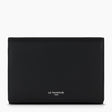 Portefeuille femme modèle Emilie en cuir grainé couleur noir Le Tanneur
