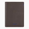 Portefeuille vertical homme zippé Marron Le Tanneur