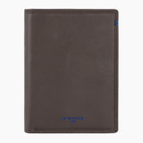 Portefeuille vertical homme zippé Marron Le Tanneur