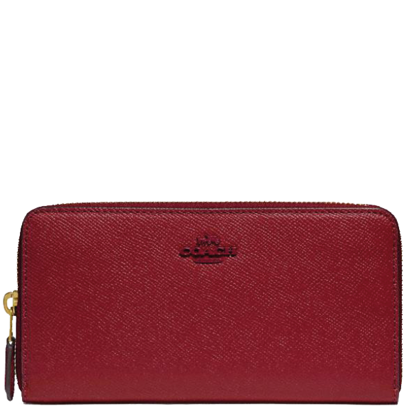 Petite maroquinerie Portefeuille Rouge Foncé Coach
